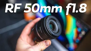Canon RF 50MM F1.8 //  Watch Before You Buy!