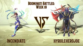 Incendiate (Xianghua) VS hyruleherojoe (Azwel) - BB: Week 19 (13.08.2020)