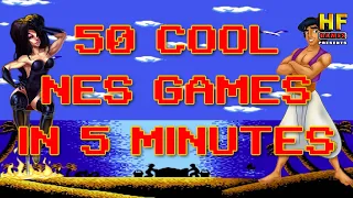 50 COOL NES GAMES IN 5 MINUTES [COMPILATION GAMES] / 50 КРУТЫХ ИГР НА ДЕНДИ ЗА 5 МИНУТ [ПОДБОРКА]