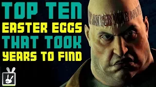 Top Ten Video Game Easter Eggs That Took Years to Find