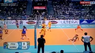 AMY AHOMIRO's BEST (vs FEU)