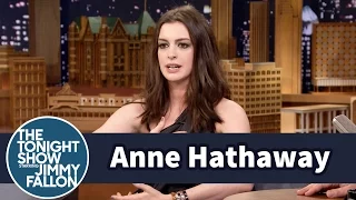 Anne Hathaway Almost Killed Her Kid on a Jungle Gym Slide