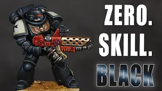 The EASIEST BLACK ARMOUR tutorial. Just THREE steps