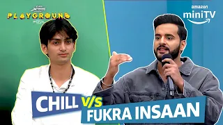 The BIGGEST Fight In Playground Season 3 | Fukra Insaan, Chill Gamer |  Amazon miniTV