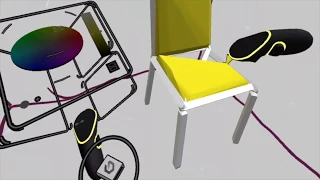 [Tilt Brush] Drawing chairs with Oculus Quest #2