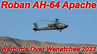 Ramahan's Roban AH-64 Apache Scale Helicopter at Warbirds Over Wenatchee 2023