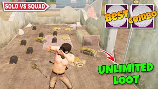 Omg Best Combo To Get Unlimited Loot Than Ever 🤯 | Solo vs Squad | Metro Royale Chapter 10