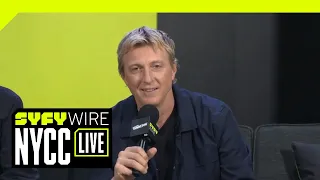 Cobra Kai's Ralph Macchio And William Zabka Talk Legacy, Cobras And Capes | NYCC 2018 | SYFY WIRE