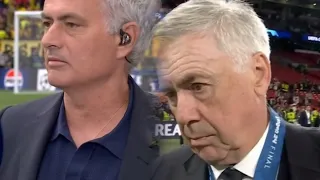 Carlo Ancelotti & Jose Mourinho Champions League Interview