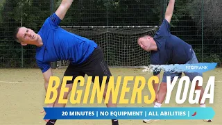 20 minute YOGA for BEGINNERS | No Equipment Required