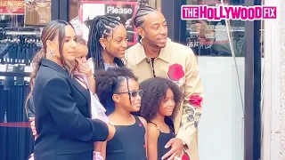 Ludacris Is Supported By His Wife & Kids While Speaking At His Walk Of Fame Ceremony In Hollywood