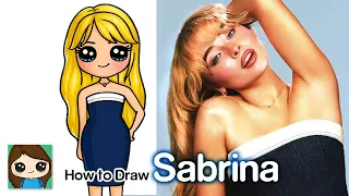 How to Draw Sabrina Carpenter 💖