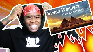 WTF IS THIS!! Reacting To The 7 Wonders Of The Ancient World