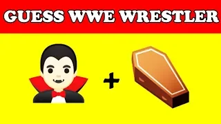 WWE Quiz | Guess the WWE superstars by emoji | WWE emoji quiz | Emoji Challenge | Riddle Talk