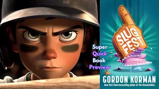 Book Trailer: Slugfest by Gordon Korman |Middle School Read Aloud Book Preview Kids