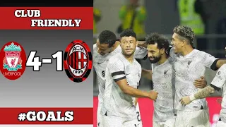 Liverpool vs Ac Milan(4-1)||All goals||Dubai Super Cup|| Friendly Match|#liverpool #acmilan #dubai