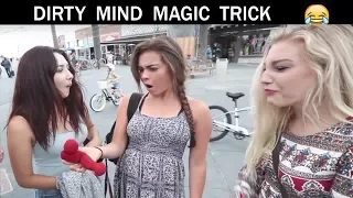 Dirty mind Magic trick "PART 2" 😳😱😵 Magic Prank- Julien Magic