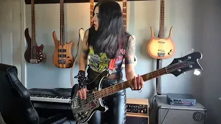 Embrace The Demons - Fury (Bass playthrough by Becky Baldwin)