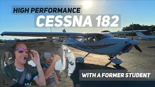 First Flight In A High Performance Aircraft | C182