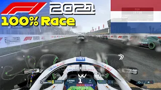 F1 2021 - Let's Score Points With Mick #13: 100% Race Zandvoort