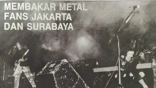 SEPULTURA MEMBAKAR JAKARTA & SURABAYA 1992 "Roots Bloody Roots" (Official Musik Video Foto)