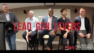 Real Estate Lead Generation Levers Panel
