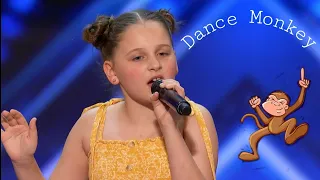 Dance Monkey sang by 12-year-old Annie Jones by Tones and I - America's Got Talent