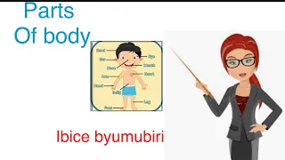 Parts of human body: ibice byumubiri nibyizako wamenya uko byitwa mucyongereza