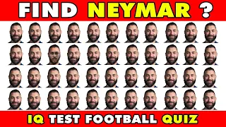 Can You Find Neymar Junior? ⚽ Find Ronaldo, Messi, Haaland ? | Angel Football Quiz 2023