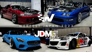 WEKFEST JAPAN 2023 | JDM  USDM, STANCE, SLAMMED, NAGOYA | 4K |