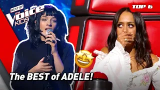 The BEST Covers of megastar ADELE on The Voice Kids 🤩(part 2) | Top 6