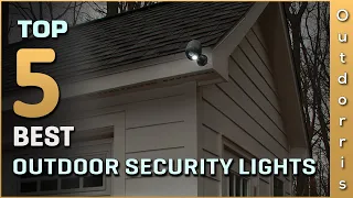 Top 5 Best outdoor security lights Review in 2023