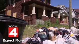 Growing trash pile on Detroit's west side draws pests, hazards to neighborhood