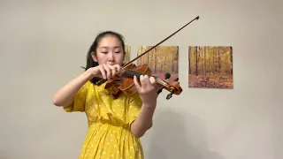 JS Bach: Violin Sonata No.1 in G Minor - Adagio (At-Home Concert)