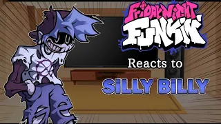 Friday Night Funkin' Reacts to Vs Yourself (Hit Single Real: Silly Billy)