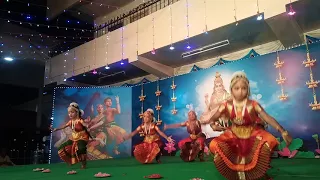 Dance performance at ayyappa temple at sidhapudhur coimbatore