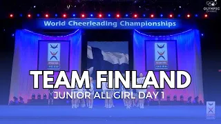 ICU World Cheerleading Championships 2023 Team Finland Junior All Girl Semifinals