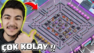 CLASH YIL DÖNÜMÜ MÜCADELESİ 3 !! (Çok Kolay !!) - Clash Of Clans