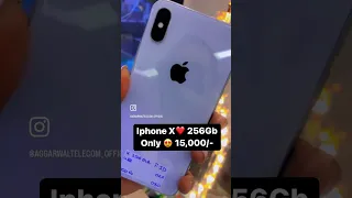 Iphone X second hand phones cheapest price in Delhi just only 15,000/-