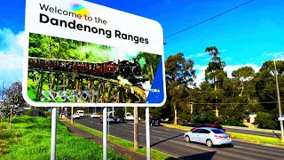 Mt Dandenong Tourist Road, Ferntree Gully, Melbourne, Victoria, Australia