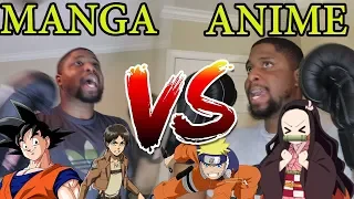 HOW ANIME VS MANGA READERS ARGUE!