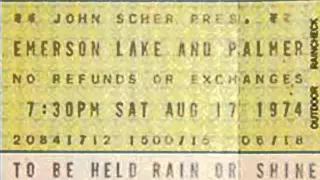 Emerson, Lake & Palmer - Aquatarkus - 8/20/74 Jersey City