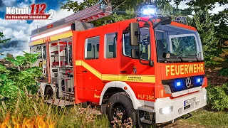 NOTRUF 112 #23: Einsatz im Wald: Grillunfall zwischen Bäumen! | Feuerwehr Simulation 2