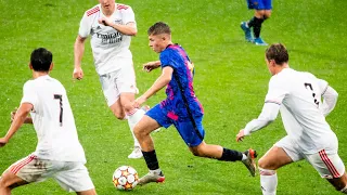 Fermin Lopez vs Benfica U19 - UEFA Youth League (11/23/21)