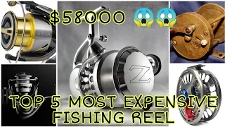 TOP 5 MOST EXPENSIVE FISHING REEL | SPINNING FISHING | BAITCASTING