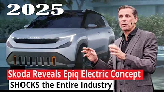 Škoda CEO Just Revealed the Škoda Epiq Electric Concept & Shock the Entire Industry!