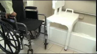 Tub and shower transfers using a Transfer Bench