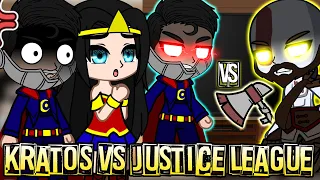 Justice league react to kratos as Wonder Woman dad | Gacha Club || Part 19