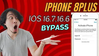 Iphone 8 plus Latest Ios 16.7, 16.6 icloud Bypass Unlock Tool