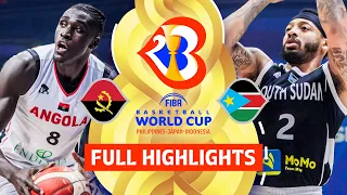 Angola 🇦🇴 vs South Sudan 🇸🇸 | Full Game Highlights | FIBA Basketball World Cup 2023